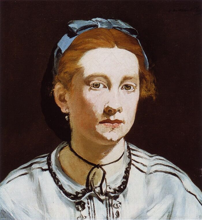 Portrait of Victorine Meurend, 1862 by Édouard Manet