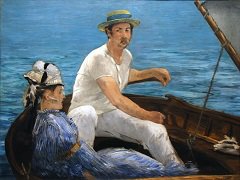 Boating by Édouard Manet