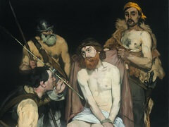 Jesus Mocked by the Soldiers by Édouard Manet