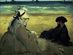 On the Beach by Édouard Manet