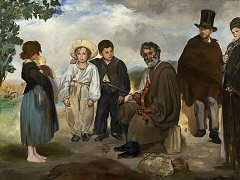 The Old Musicia by Édouard Manet