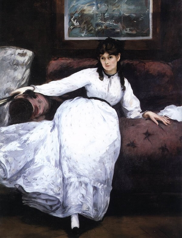 Berthe Morisot, 1869 by Édouard Manet