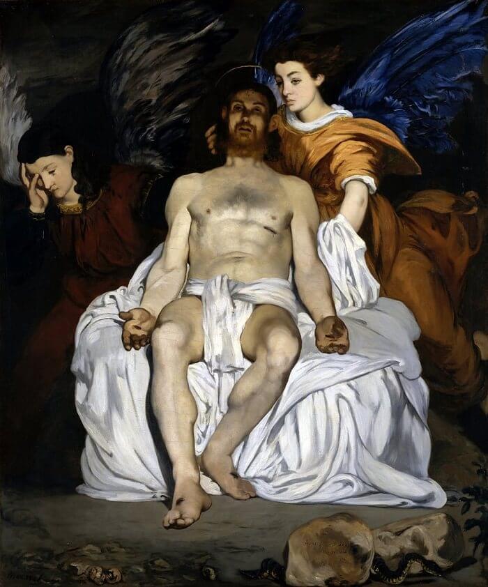 The Dead Christ with Angels, 1864 by Édouard Manet
