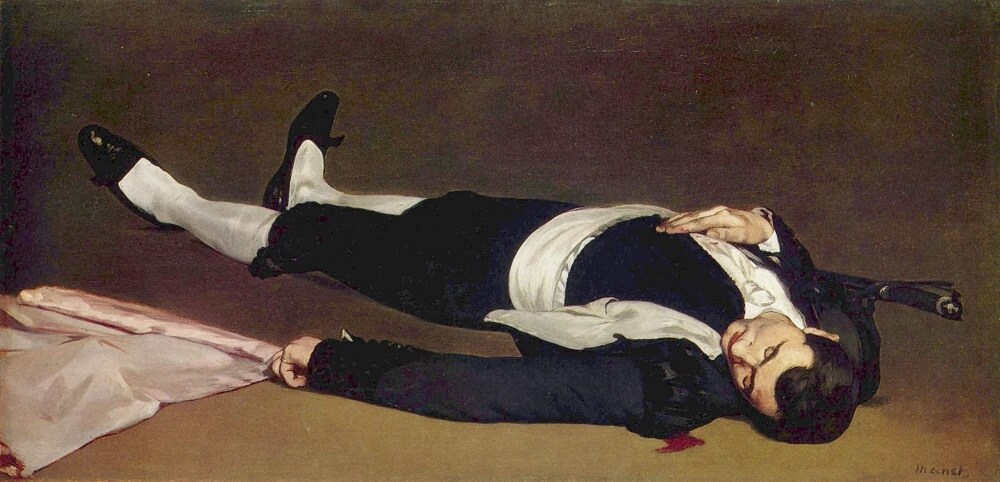 Dead Toreador, 1864 by Édouard Manet