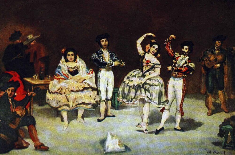 Le Ballet Espagnol, 1862 by Édouard Manet