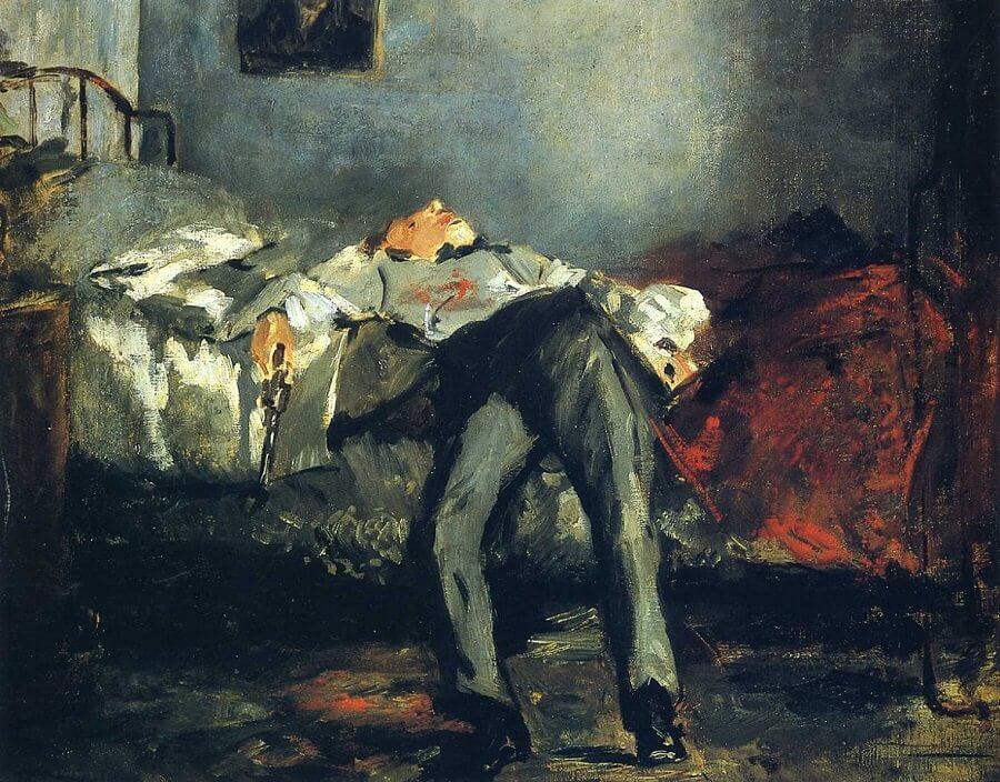 Le Suicide, 1887 by Édouard Manet