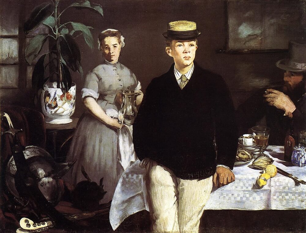 Luncheon in the Studio, 1868 by Édouard Manet