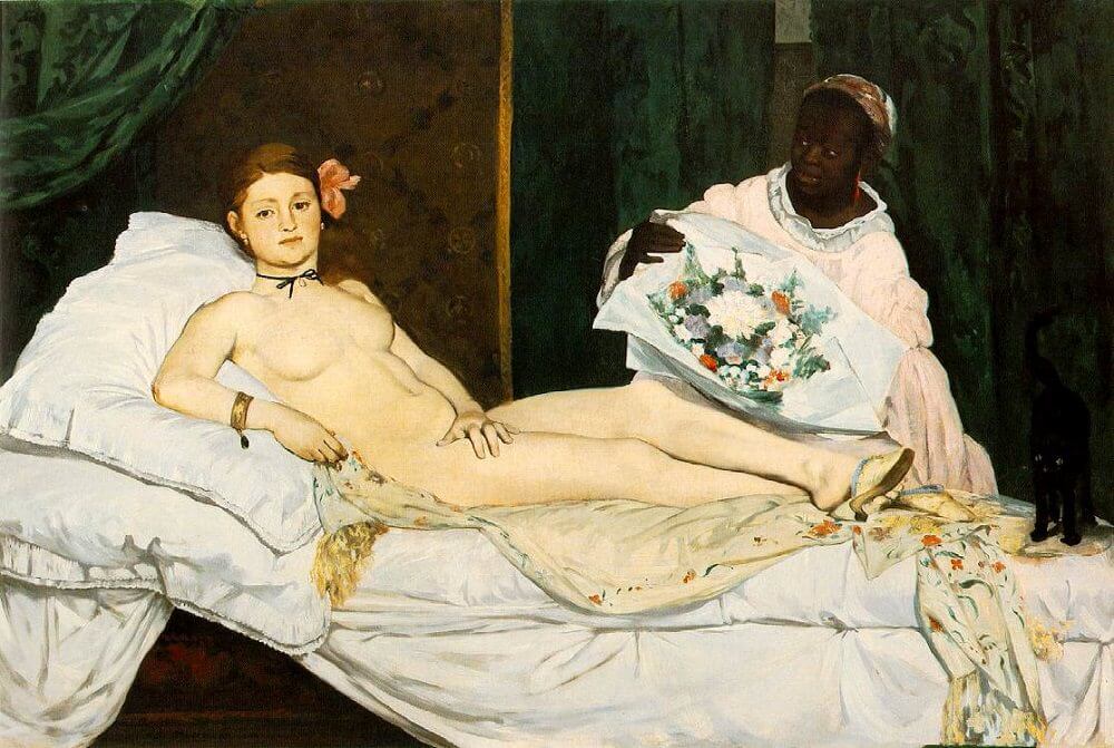 Olympia, 1856 by Édouard Manet