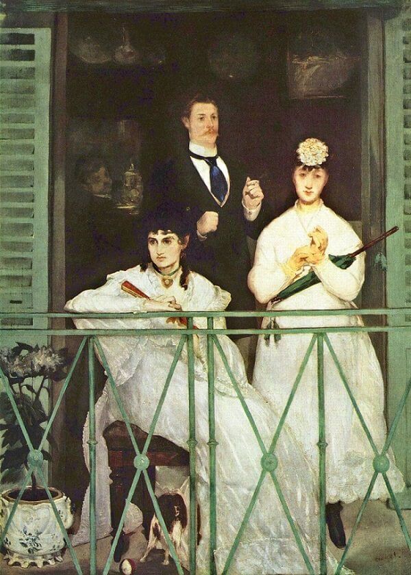 The Balcony, 1868 by Édouard Manet