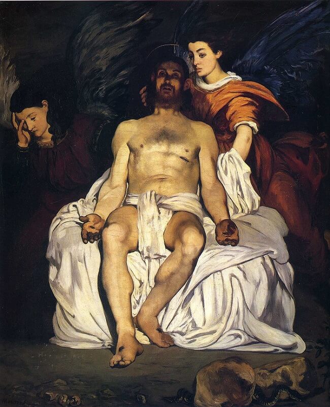 The Dead Christ with Angels, 1864 by Édouard Manet