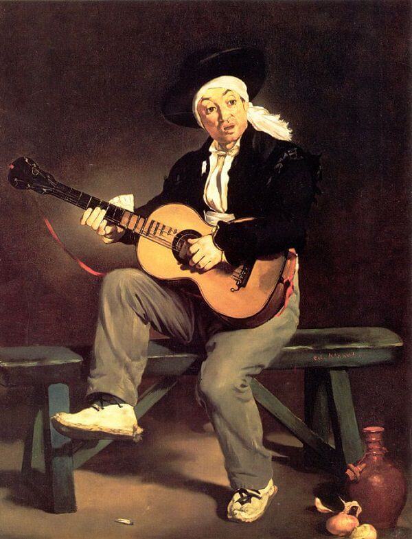 The Spanish Singer, 1860 by Édouard Manet
