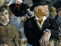 At the Cafe by Édouard Manet