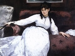 Berthe Morisot by Édouard Manet