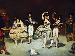 Le ballet Espagnol by Édouard Manet
