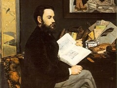 Portrait of Emlie Zola by Édouard Manet