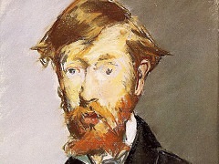 Portrait of George Moore by Édouard Manet