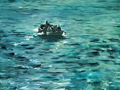 Rochefort's Escape  by Édouard Manet