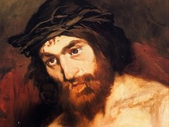 The Head of Christ by Édouard Manet